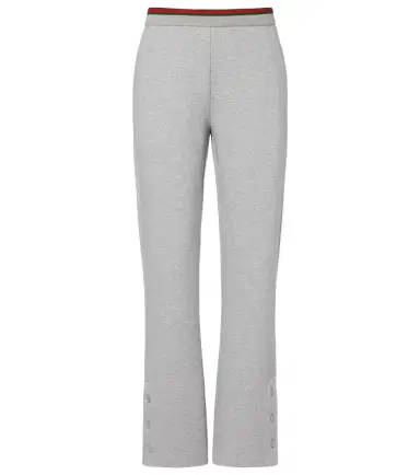 Gucci Web Stripe cotton-blend jersey sweatpants | Thumbnail 1 Gucci Web Stripe cotton-blend jersey sweatpants | Thumbnail 1