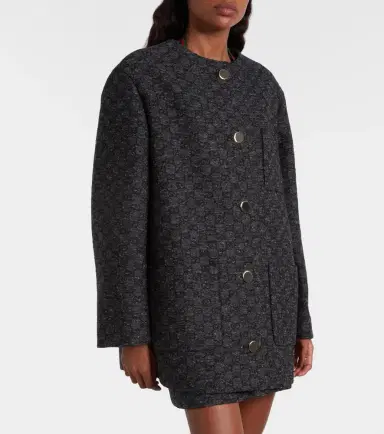 Gucci GG wool-blend tweed coat | Thumbnail 4 Gucci GG wool-blend tweed coat | Thumbnail 4
