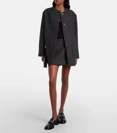 Gucci GG wool-blend tweed coat | Thumbnail 5 Gucci GG wool-blend tweed coat | Thumbnail 5