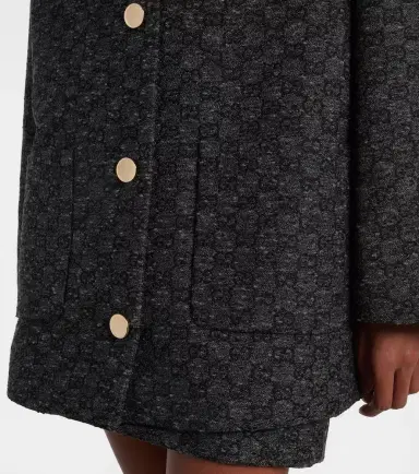 Gucci GG wool-blend tweed coat | Thumbnail 6 Gucci GG wool-blend tweed coat | Thumbnail 6