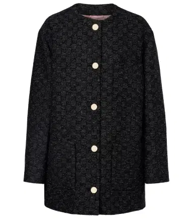 Gucci GG wool-blend tweed coat | Thumbnail 1 Gucci GG wool-blend tweed coat | Thumbnail 1