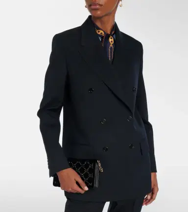 Gucci Wool mélange blazer | Thumbnail 4 Gucci Wool mélange blazer | Thumbnail 4