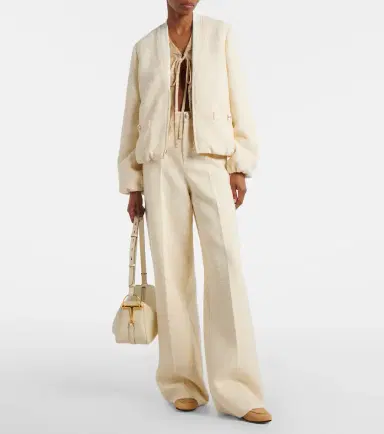 Gucci Checked cotton-blend tweed jacket | Thumbnail 2 Gucci Checked cotton-blend tweed jacket | Thumbnail 2