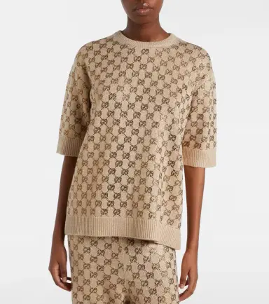 Gucci GG wool and cashmere-blend sweater | Thumbnail 2 Gucci GG wool and cashmere-blend sweater | Thumbnail 2
