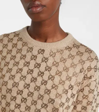 Gucci GG wool and cashmere-blend sweater | Thumbnail 3 Gucci GG wool and cashmere-blend sweater | Thumbnail 3