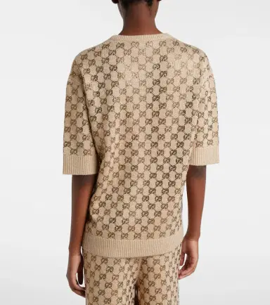 Gucci GG wool and cashmere-blend sweater | Thumbnail 4 Gucci GG wool and cashmere-blend sweater | Thumbnail 4