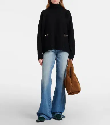 Gucci Horsebit wool-blend turtleneck sweater | Thumbnail 3 Gucci Horsebit wool-blend turtleneck sweater | Thumbnail 3