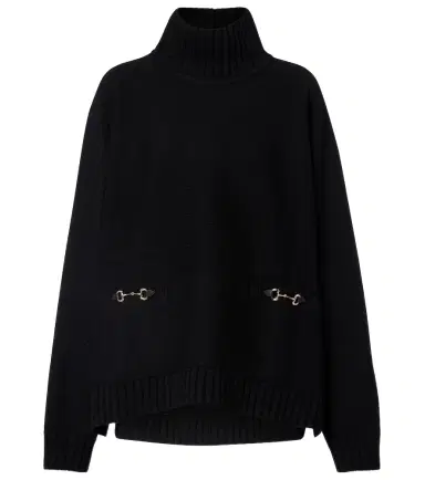 Gucci Horsebit wool-blend turtleneck sweater | Thumbnail 1 Gucci Horsebit wool-blend turtleneck sweater | Thumbnail 1