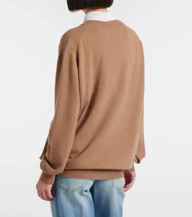 Gucci Logo cashmere cardigan | Thumbnail 3 Gucci Logo cashmere cardigan | Thumbnail 3