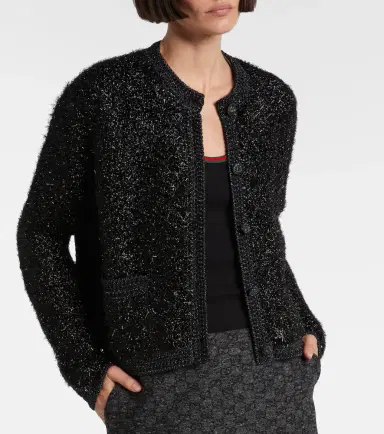 Gucci Tinsel cardigan | Thumbnail 4 Gucci Tinsel cardigan | Thumbnail 4