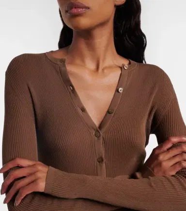 Gucci Ribbed-knit cotton Henley shirt | Thumbnail 5 Gucci Ribbed-knit cotton Henley shirt | Thumbnail 5