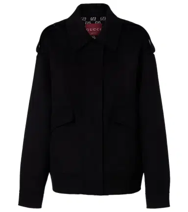 Gucci Wool bomber jacket | Thumbnail 1 Gucci Wool bomber jacket | Thumbnail 1