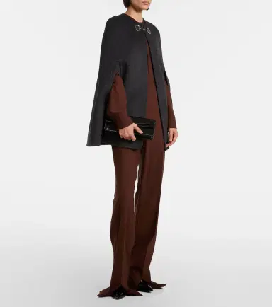 Gucci Caban Horsebit wool cape | Thumbnail 4 Gucci Caban Horsebit wool cape | Thumbnail 4