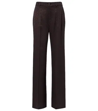 Gucci Silk jacquard wide-leg pants | Thumbnail 1 Gucci Silk jacquard wide-leg pants | Thumbnail 1