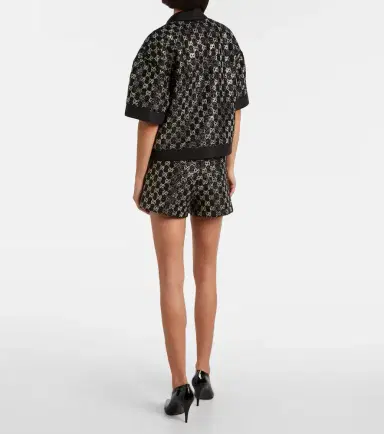 Gucci GG embellished high-rise shorts | Thumbnail 2 Gucci GG embellished high-rise shorts | Thumbnail 2