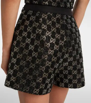 Gucci GG embellished high-rise shorts | Thumbnail 5 Gucci GG embellished high-rise shorts | Thumbnail 5