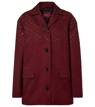 Gucci GG Crystal canvas blazer | Thumbnail 1 Gucci GG Crystal canvas blazer | Thumbnail 1