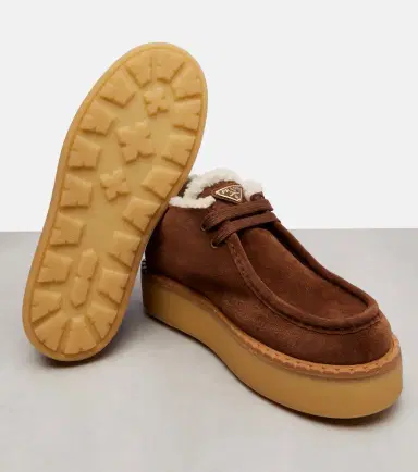 Prada Suede platform desert boots | Thumbnail 2 Prada Suede platform desert boots | Thumbnail 2