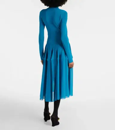 Alaïa Alaïa Turtleneck midi dress | Thumbnail 3 Alaïa Alaïa Turtleneck midi dress | Thumbnail 3