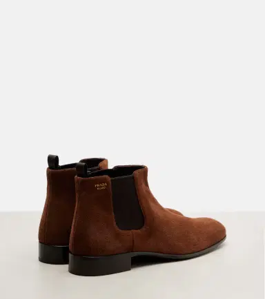 Prada Suede Chelsea boots | Thumbnail 2 Prada Suede Chelsea boots | Thumbnail 2