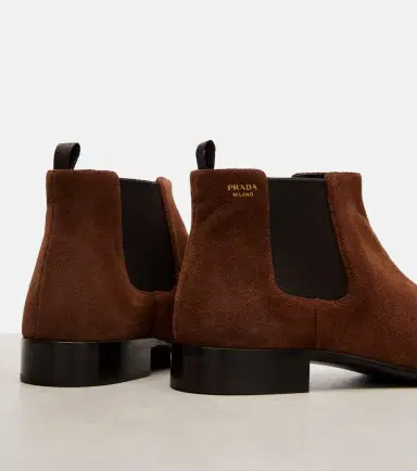 Prada Suede Chelsea boots | Thumbnail 4 Prada Suede Chelsea boots | Thumbnail 4