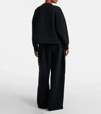 Alaia Alaïa Wide-leg cotton sweatpants | Thumbnail 2 Alaia Alaïa Wide-leg cotton sweatpants | Thumbnail 2