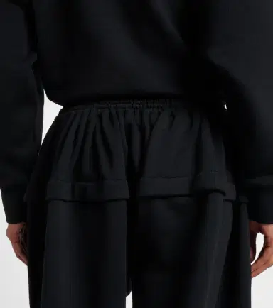Alaia Alaïa Wide-leg cotton sweatpants | Thumbnail 3 Alaia Alaïa Wide-leg cotton sweatpants | Thumbnail 3