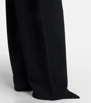 Alaia Alaïa Wide-leg cotton sweatpants | Thumbnail 4 Alaia Alaïa Wide-leg cotton sweatpants | Thumbnail 4