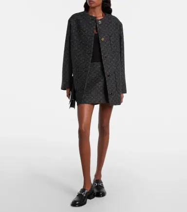 Gucci GG wool-blend miniskirt | Thumbnail 2 Gucci GG wool-blend miniskirt | Thumbnail 2