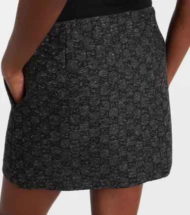 Gucci GG wool-blend miniskirt | Thumbnail 4 Gucci GG wool-blend miniskirt | Thumbnail 4