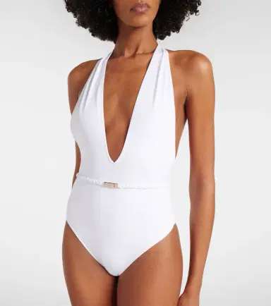Gucci Halterneck jersey bodysuit | Thumbnail 2 Gucci Halterneck jersey bodysuit | Thumbnail 2