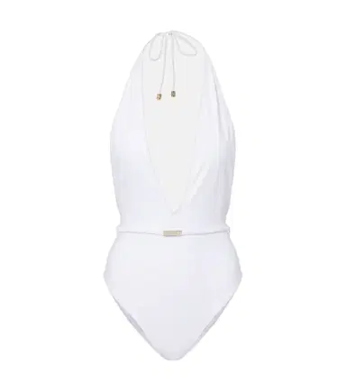 Gucci Halterneck jersey bodysuit | Thumbnail 1 Gucci Halterneck jersey bodysuit | Thumbnail 1