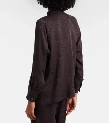 Gucci Printed silk shirt | Thumbnail 2 Gucci Printed silk shirt | Thumbnail 2