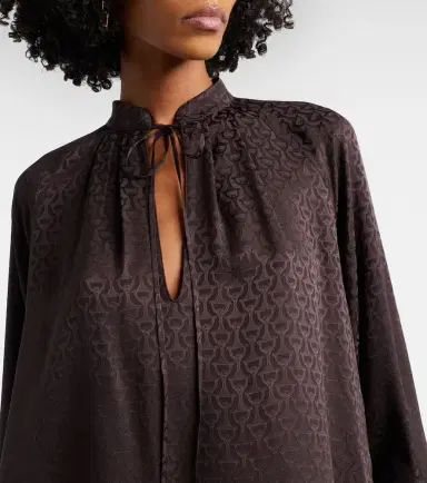 Gucci Printed silk shirt | Thumbnail 6 Gucci Printed silk shirt | Thumbnail 6
