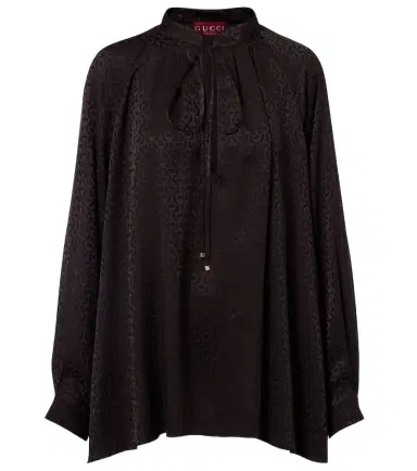 Gucci Printed silk shirt | Thumbnail 1 Gucci Printed silk shirt | Thumbnail 1