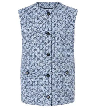 Gucci GG tweed vest | Thumbnail 1 Gucci GG tweed vest | Thumbnail 1