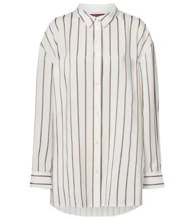 Gucci Striped silk-blend jacquard shirt | Thumbnail 1 Gucci Striped silk-blend jacquard shirt | Thumbnail 1