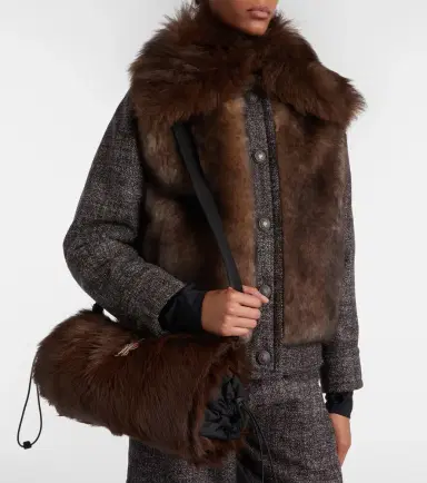Moncler Shearling clutch | Thumbnail 7 Moncler Shearling clutch | Thumbnail 7