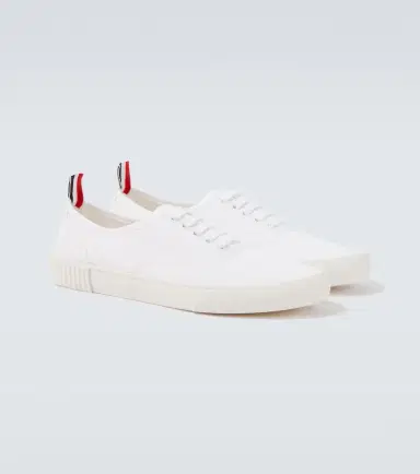 Thom Browne Heritage canvas sneakers | Thumbnail 3 Thom Browne Heritage canvas sneakers | Thumbnail 3