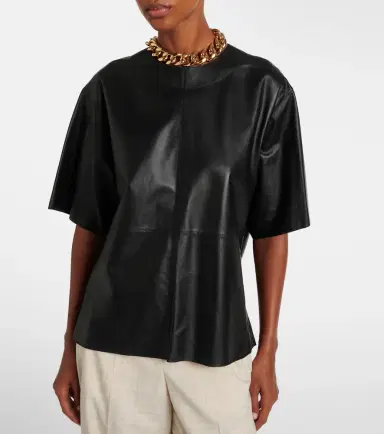Joseph Tanjic leather top | Thumbnail 4 Joseph Tanjic leather top | Thumbnail 4