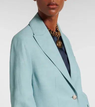 Joseph Rochd chambray blazer | Thumbnail 3 Joseph Rochd chambray blazer | Thumbnail 3