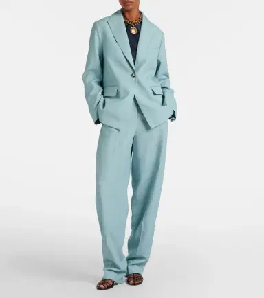 Joseph Rochd chambray blazer | Thumbnail 4 Joseph Rochd chambray blazer | Thumbnail 4