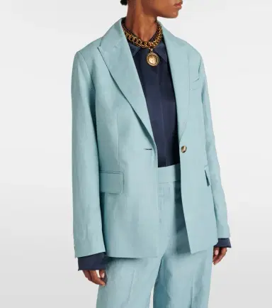Joseph Rochd chambray blazer | Thumbnail 6 Joseph Rochd chambray blazer | Thumbnail 6