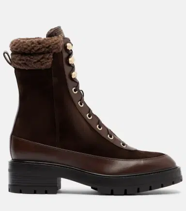 Aquazzura Very Cortina suede lace-up boots | Thumbnail 2 Aquazzura Very Cortina suede lace-up boots | Thumbnail 2