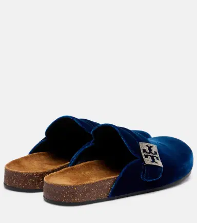 Tory Burch Mellow embellished velvet mules | Thumbnail 2 Tory Burch Mellow embellished velvet mules | Thumbnail 2