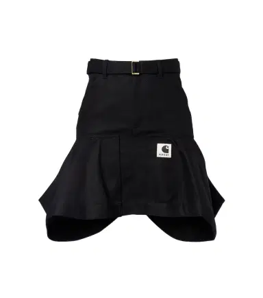 Sacai x Carhartt cotton canvas miniskirt | Thumbnail 1 Sacai x Carhartt cotton canvas miniskirt | Thumbnail 1