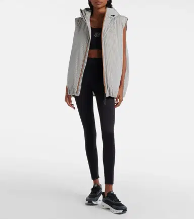 Loewe x On hooded striped puffer vest | Thumbnail 2 Loewe x On hooded striped puffer vest | Thumbnail 2
