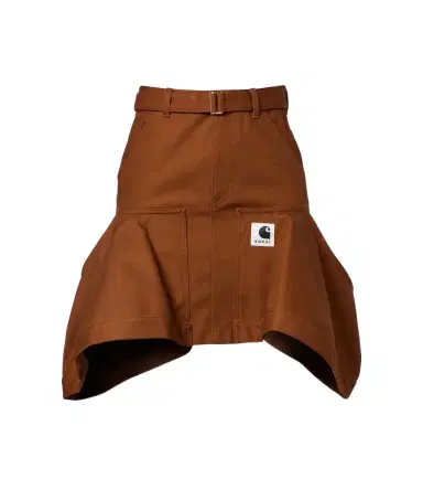 Sacai x Carhartt cotton canvas miniskirt | Thumbnail 1 Sacai x Carhartt cotton canvas miniskirt | Thumbnail 1