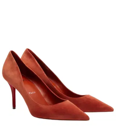 Christian Louboutin Miss Z 80 suede pumps | Thumbnail 1 Christian Louboutin Miss Z 80 suede pumps | Thumbnail 1