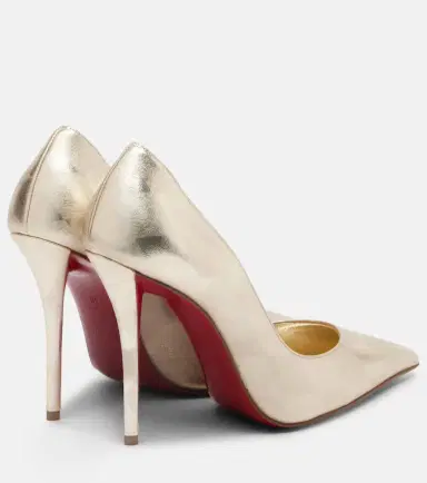 Christian Louboutin Miss Z metallic leather pumps | Thumbnail 2 Christian Louboutin Miss Z metallic leather pumps | Thumbnail 2
